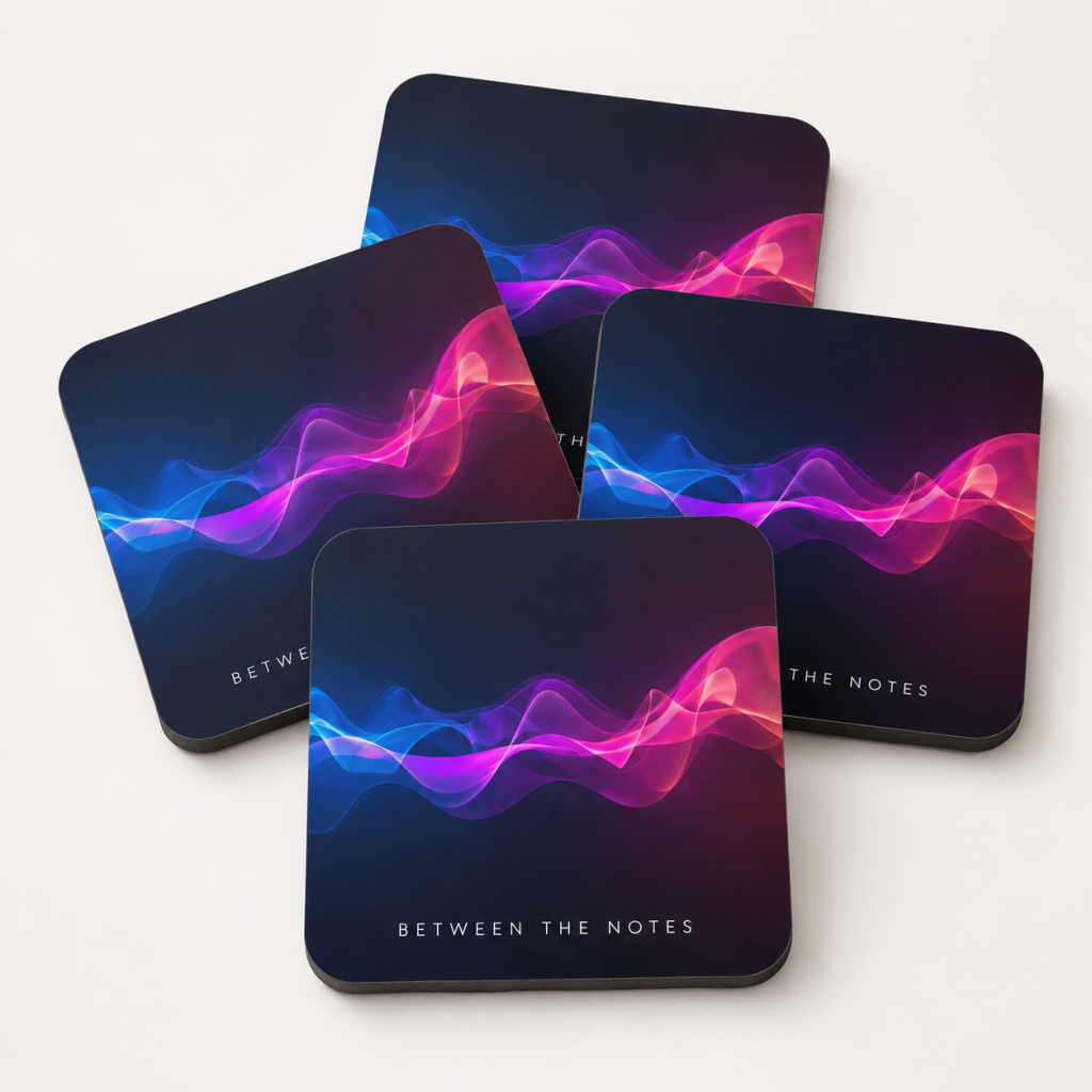 Between the Notes Coaster Set