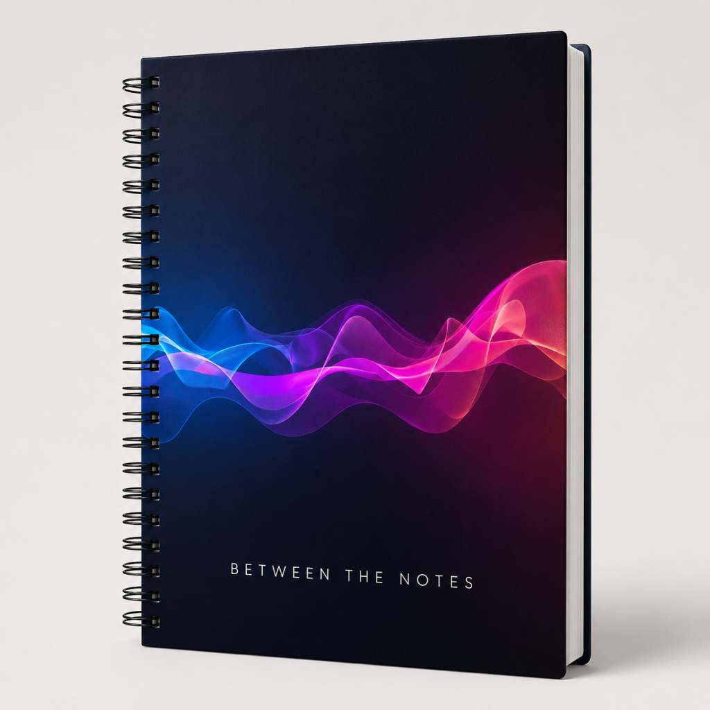 Between the Notes Notebook