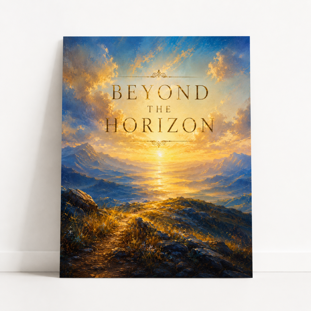 Beyond the Horizon A4 Framed Poster