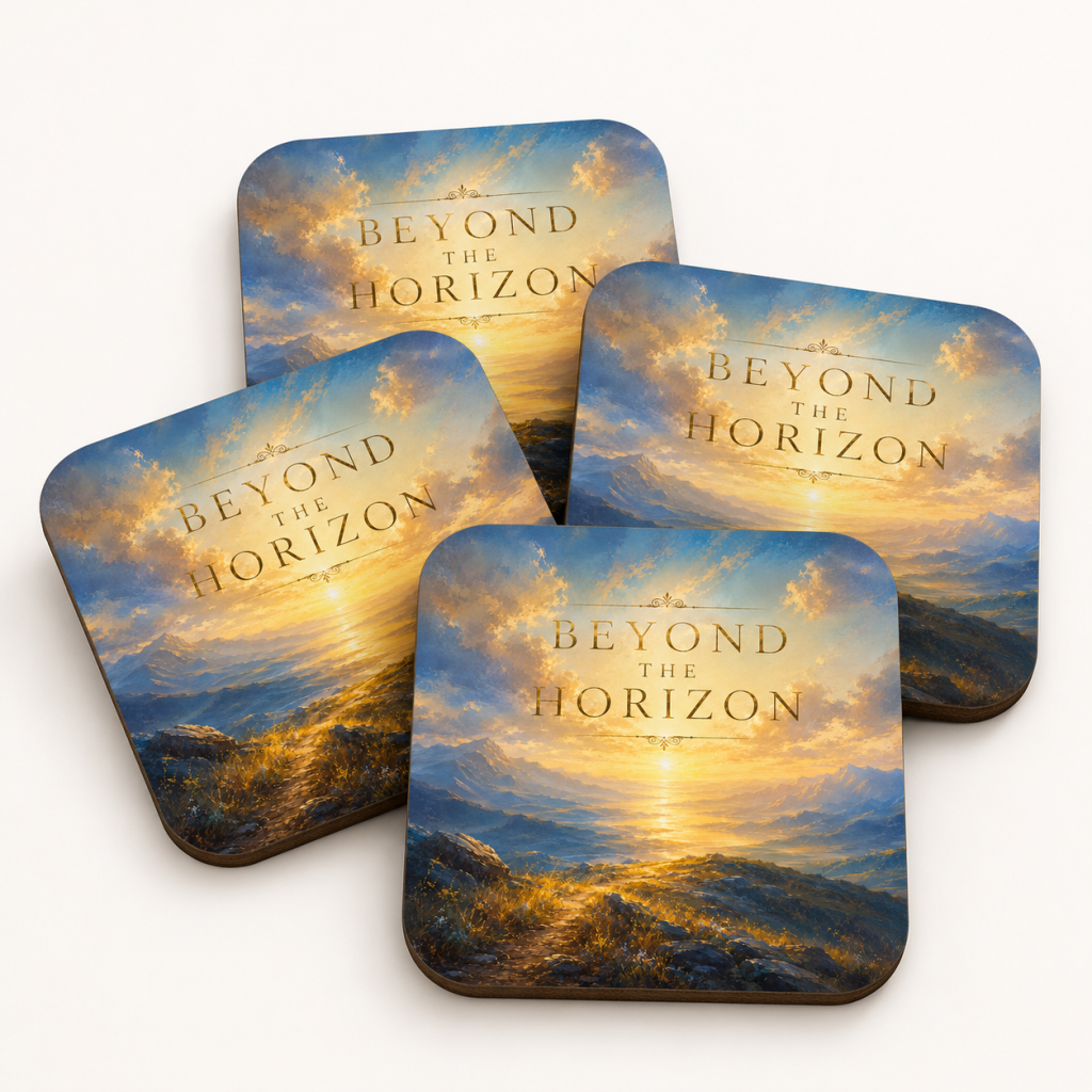 Beyond the Horizon Coaster Set of 4