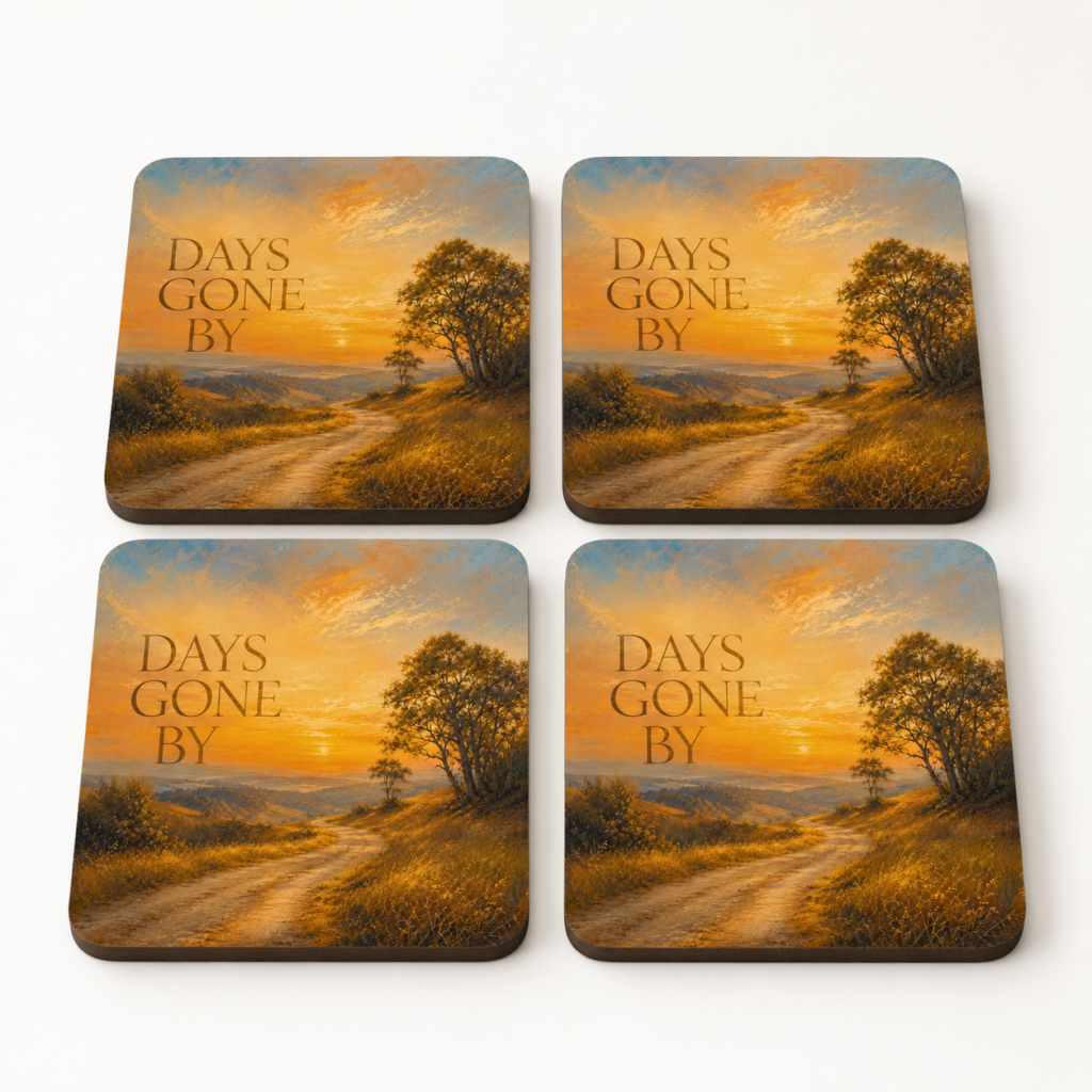 Days Gone By Coaster Set of 4