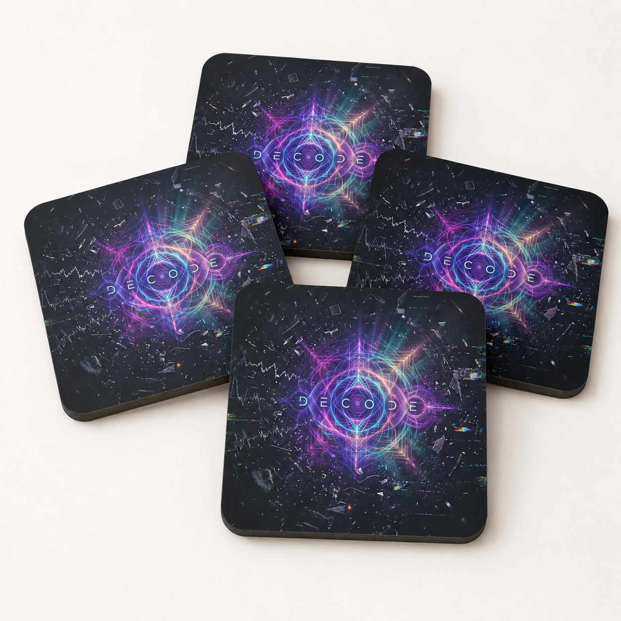 Decode Coaster Set of 4