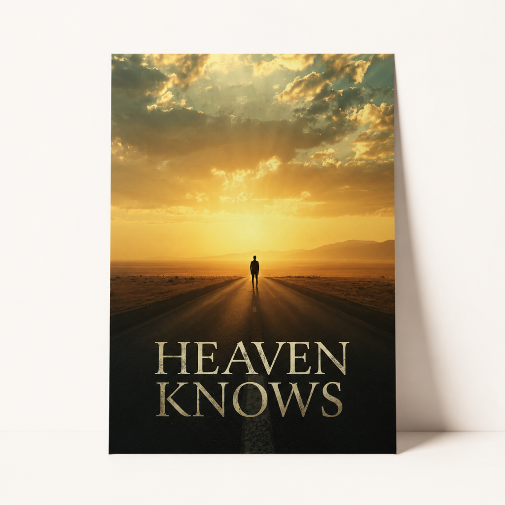Heaven Knows A4 Framed Poster
