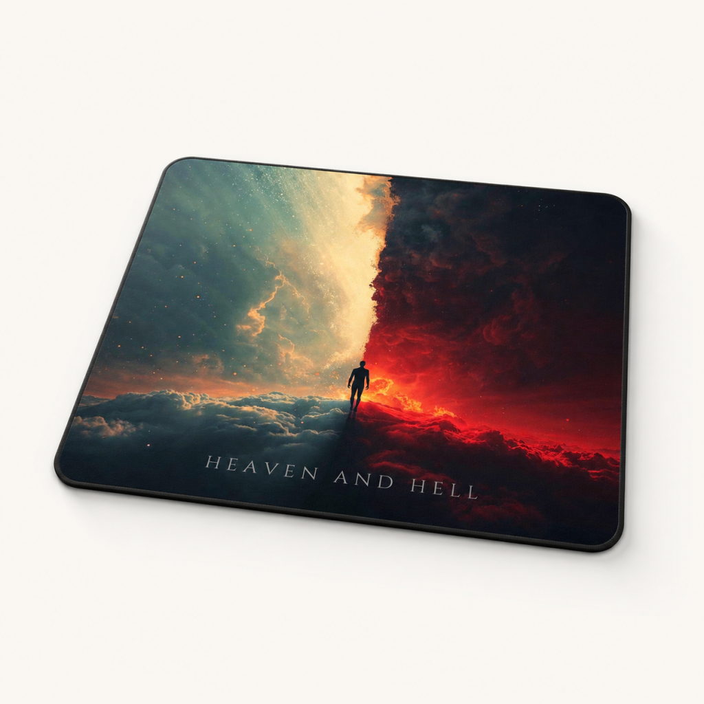 Heaven and Hell Mousepad