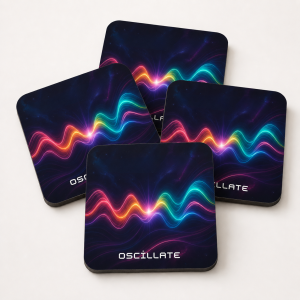 Oscillate Coaster Set of 4