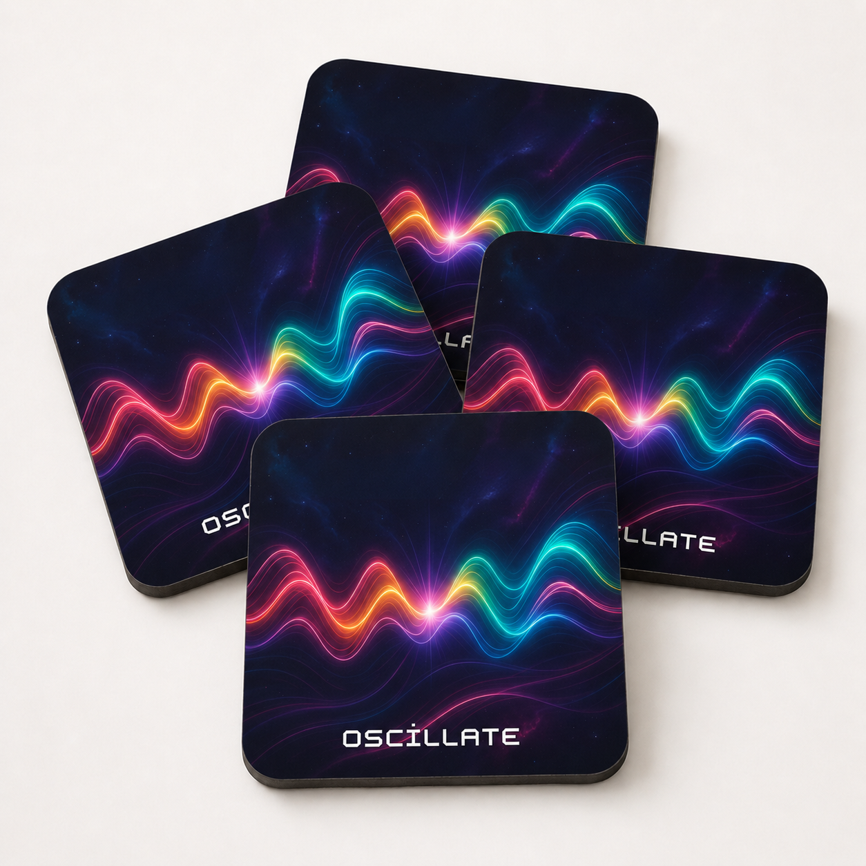 Oscillate Coaster Set of 4