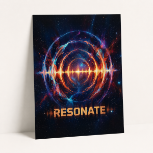 Resonate A4 Poster