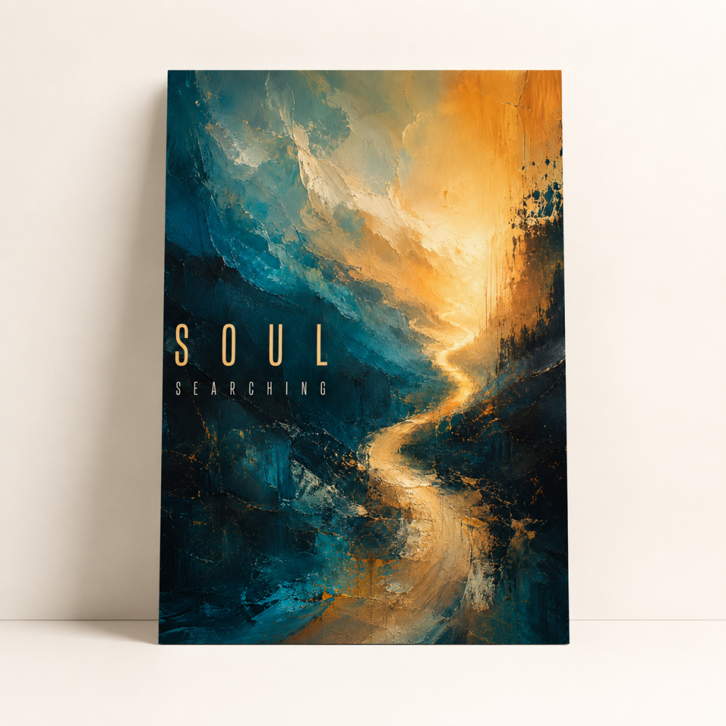 Soul Searching A4 Framed Poster