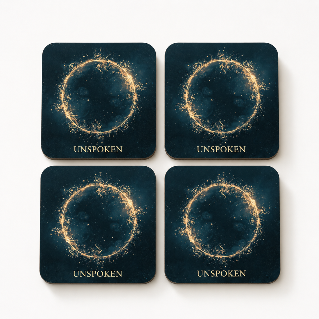 Unspoken Coaster Set of 4
