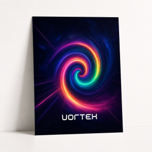 Vortex A4 Poster