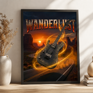 Wanderlust A4 Poster